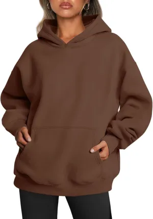 Womens Oversized Hoodies Casual Sweatshirts Long Sleeve Sweaters Pullover Fall Outfits Winter Clothes