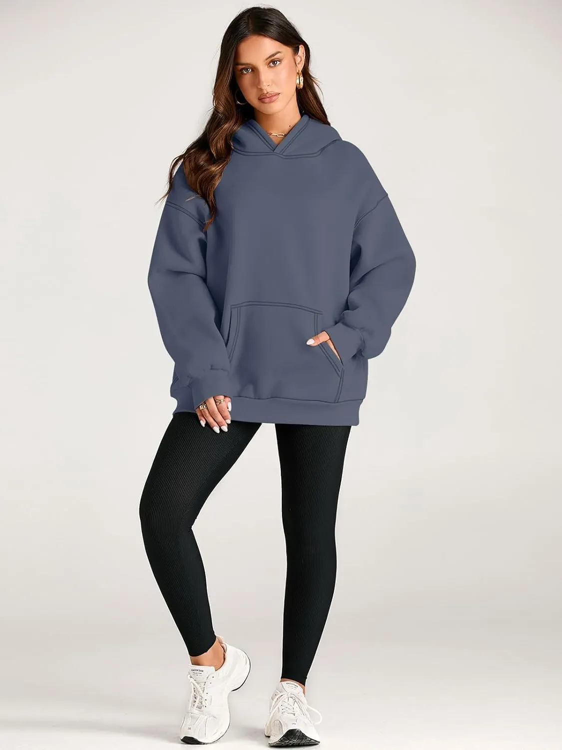 Womens Oversized Hoodies Casual Sweatshirts Long Sleeve Sweaters Pullover Fall Outfits Winter Clothes