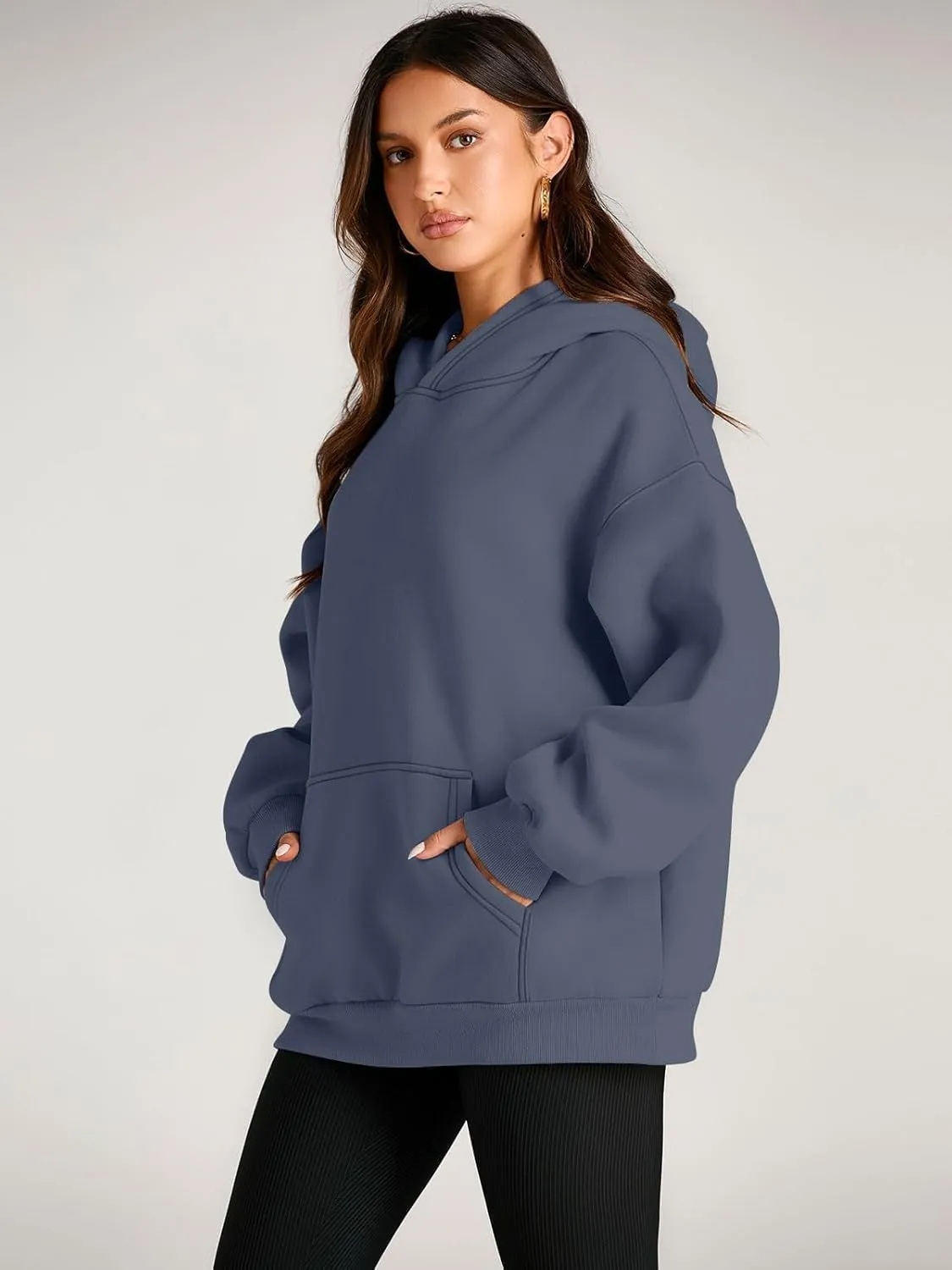 Womens Oversized Hoodies Casual Sweatshirts Long Sleeve Sweaters Pullover Fall Outfits Winter Clothes