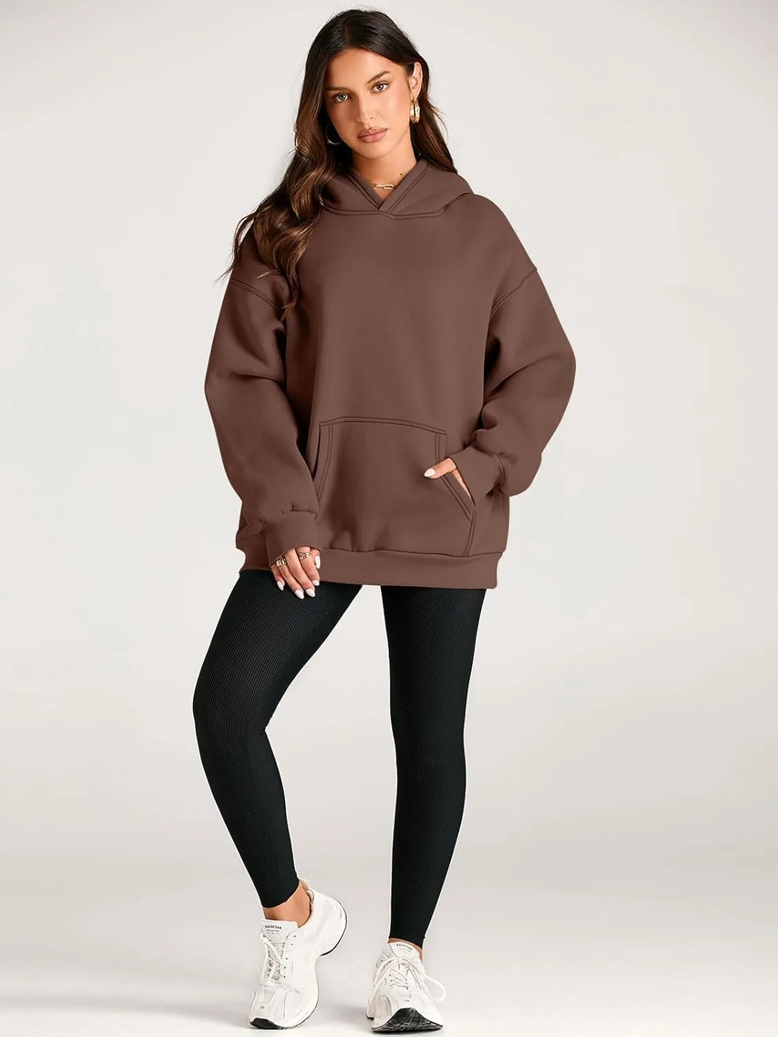 Womens Oversized Hoodies Casual Sweatshirts Long Sleeve Sweaters Pullover Fall Outfits Winter Clothes