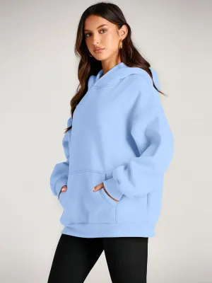 Womens Oversized Hoodies Casual Sweatshirts Long Sleeve Sweaters Pullover Fall Outfits Winter Clothes