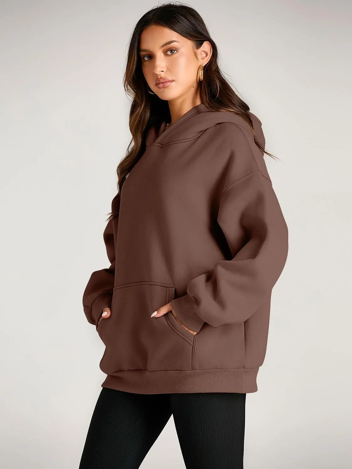 Womens Oversized Hoodies Casual Sweatshirts Long Sleeve Sweaters Pullover Fall Outfits Winter Clothes