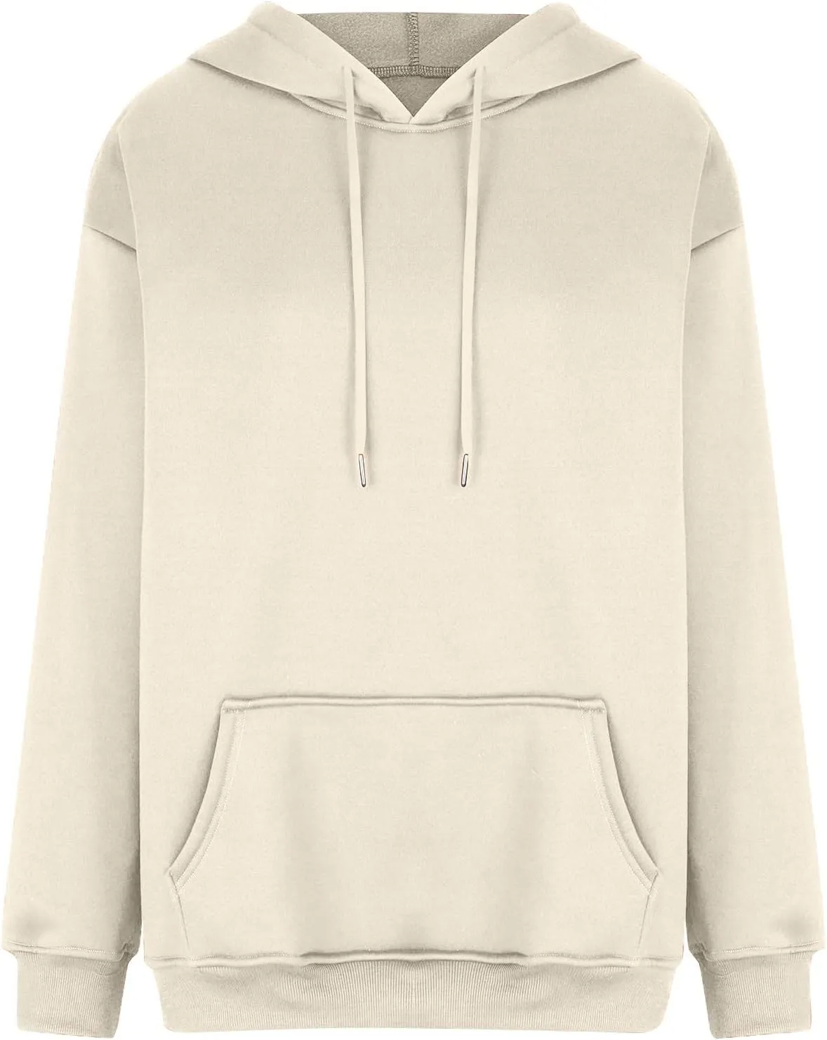 Womens Oversized Hoodies Fleece Sweatshirts Long Sleeve Drawstring Sweaters Pullover Fall Winter Clothes with Pocket