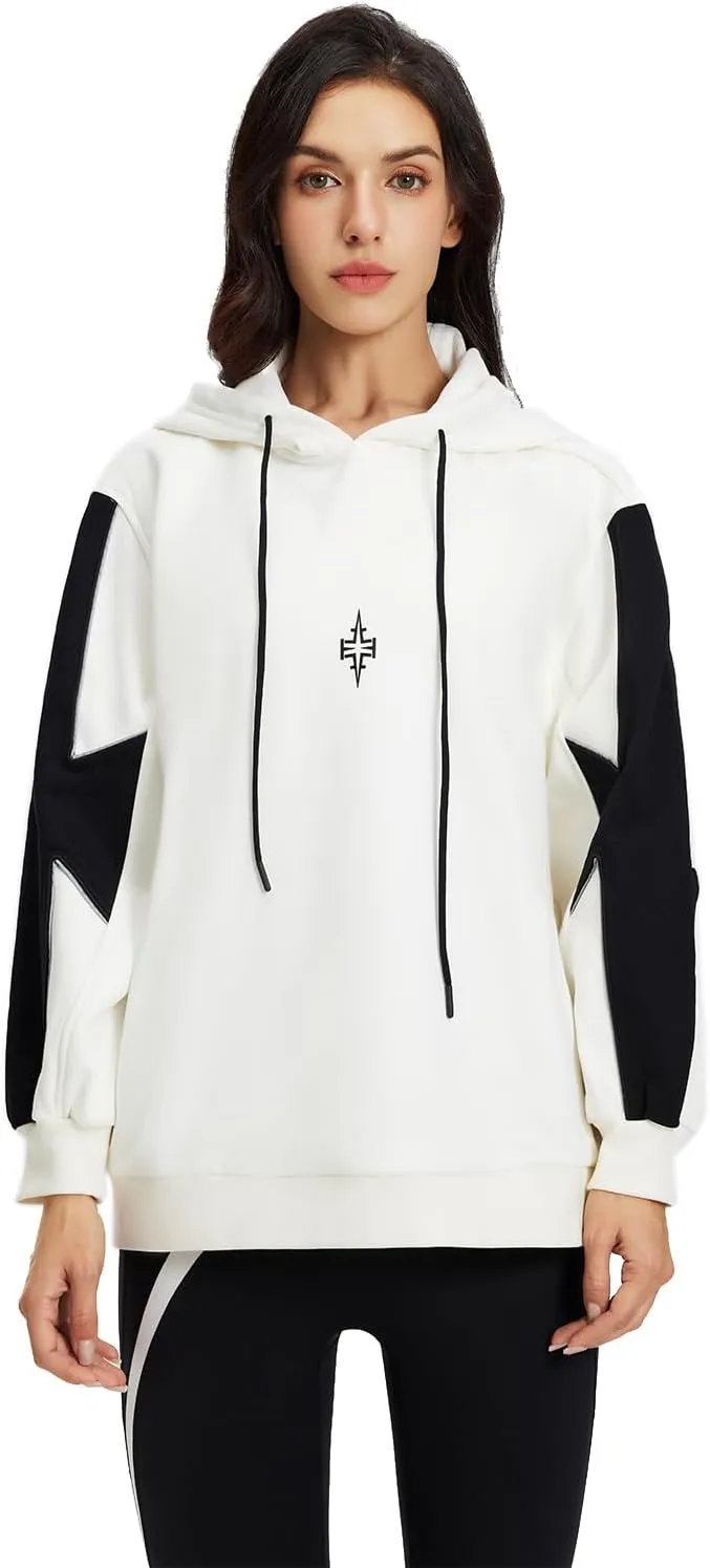 Womens Oversized Hoodies Sweatshirts Pullover Long Sleeve Fleece Sweaters Fall Clothes Casual Top