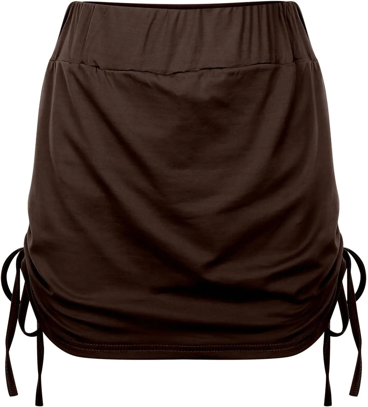 Womens Shirred Skirt Skorts High Waist Athletic Sports Yoga Skirt Tummy Control Dressy Casual Pleated Golf Skorts