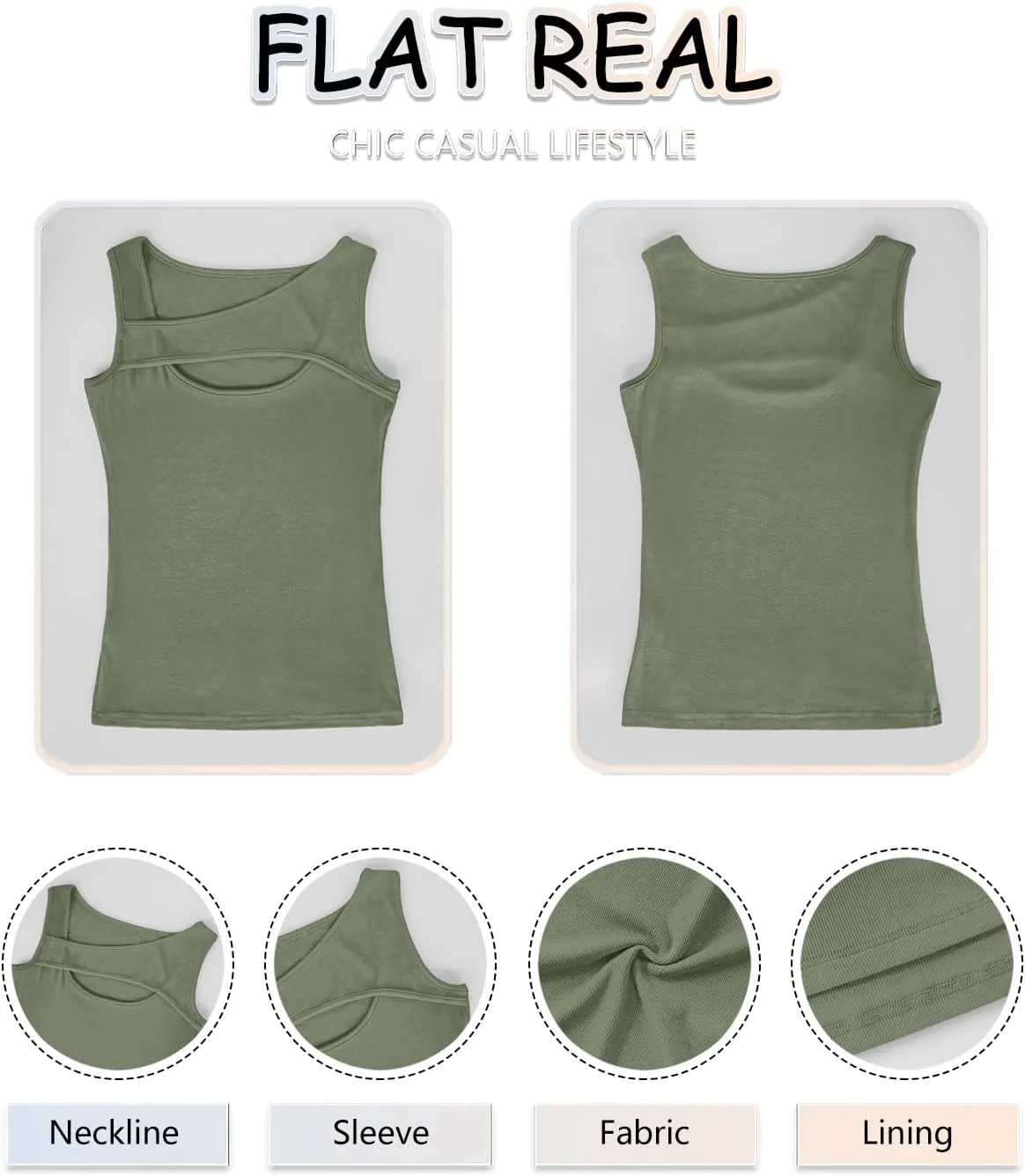 Womens Summer Tank Tops Cut Out Front Ribbed Fitted Sexy Casual Sleeveless Shirts