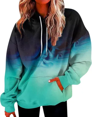 Womens Sweatshirt, Oversized Sweatshirt for Women Fall Half Zip Pullover Long Sleeve Shirt Hoodies Teen Girls Y2K Clothes