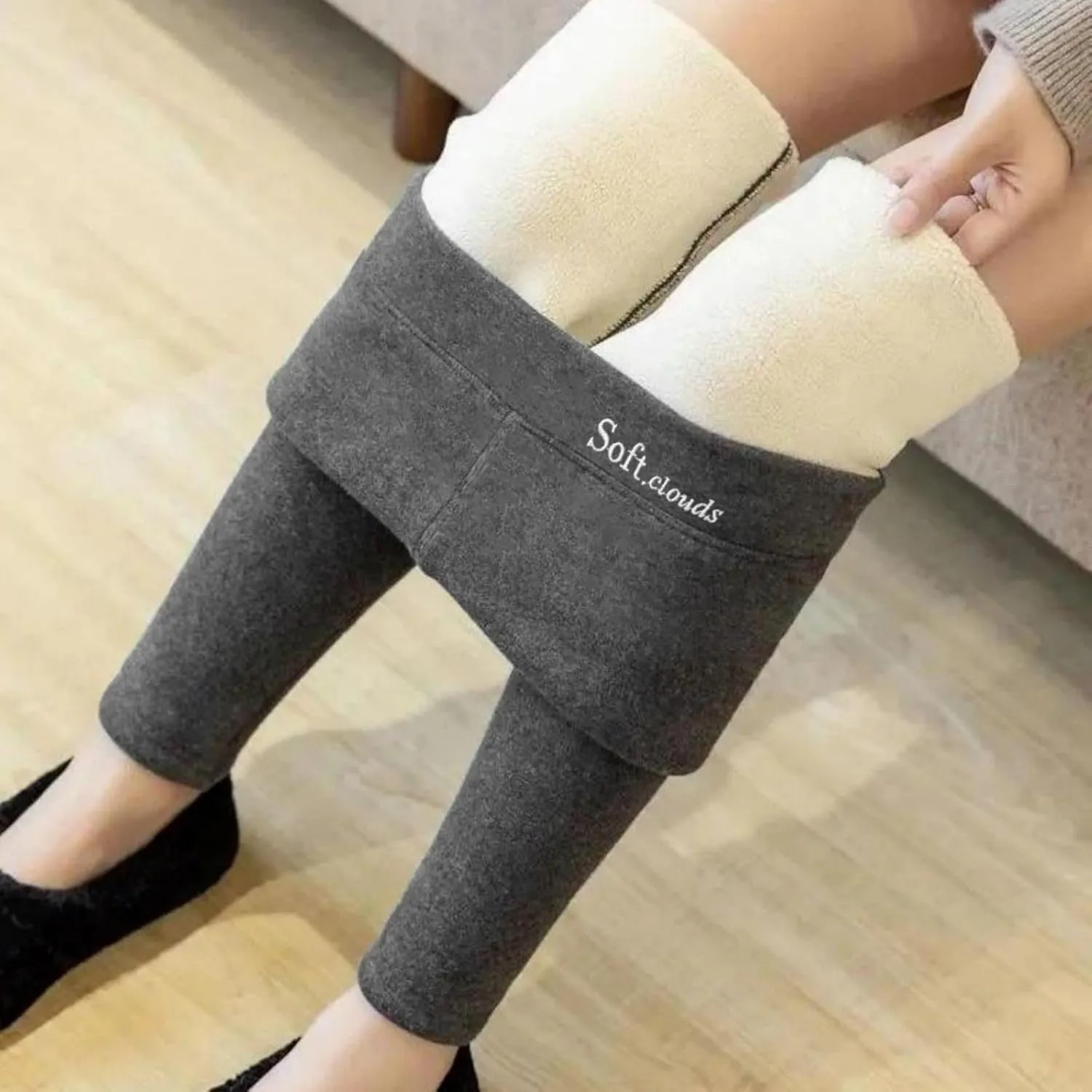 Women's Thermal Underwear Fitted Fleeces Y2K Streetwear Waterproof Insulated Softshell Pants
