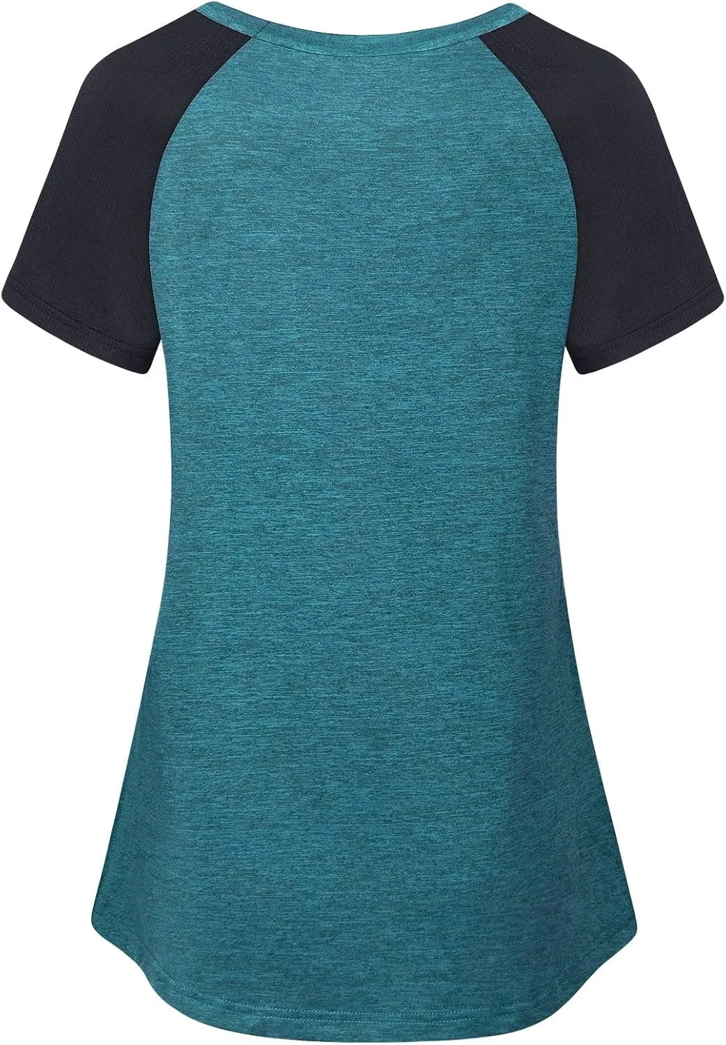 Womens Workout Shirts Fashion Casual Raglan Short Sleeve Yoga Gym Athletic Tops