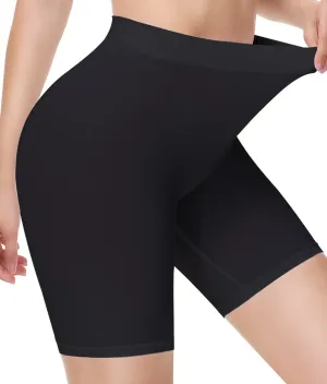 Yeblues Slip Shorts Womens Seamless Boyshorts Panties for Under Dress,Soft High Waist Yoga Bike Shorts