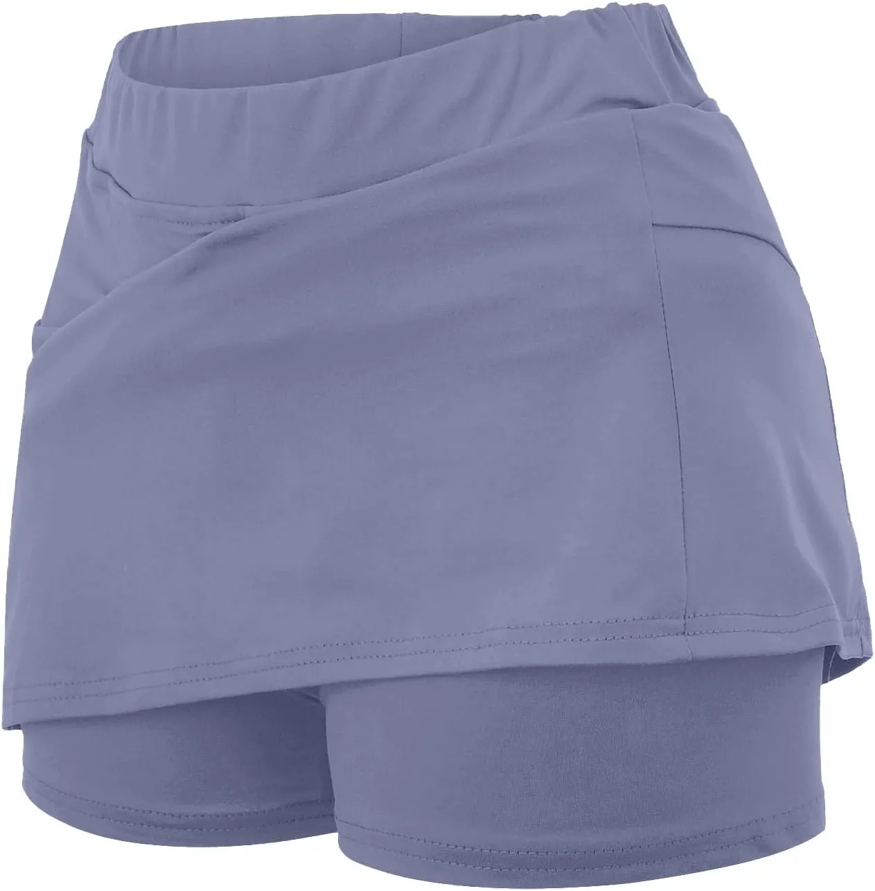 Yoga High Waisted Golf Skirts for Women a Line Tennis Athletic Casual Skort with Inner Shorts Yoga Pants