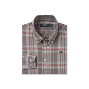 Youth Blanco Plaid Dress Shirt
