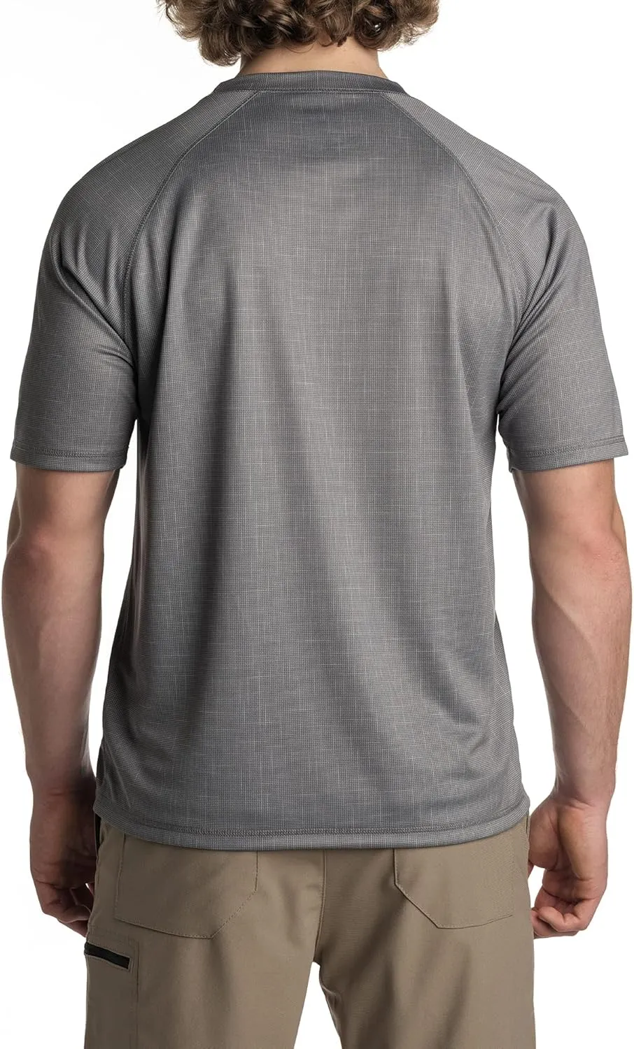 ZeroXposur Mens Sun Shirt UPF 50  - Lightweight, Quick-Dry Swim Shirts for Men - Short-Sleeve Rash Guard for Men